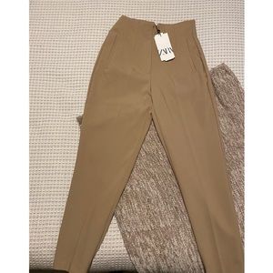 ZARA High Waisted Pant